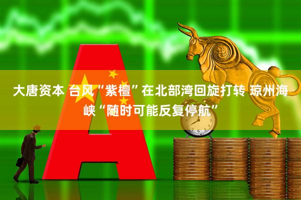 大唐资本 台风“紫檀”在北部湾回旋打转 琼州海峡“随时可能反复停航”